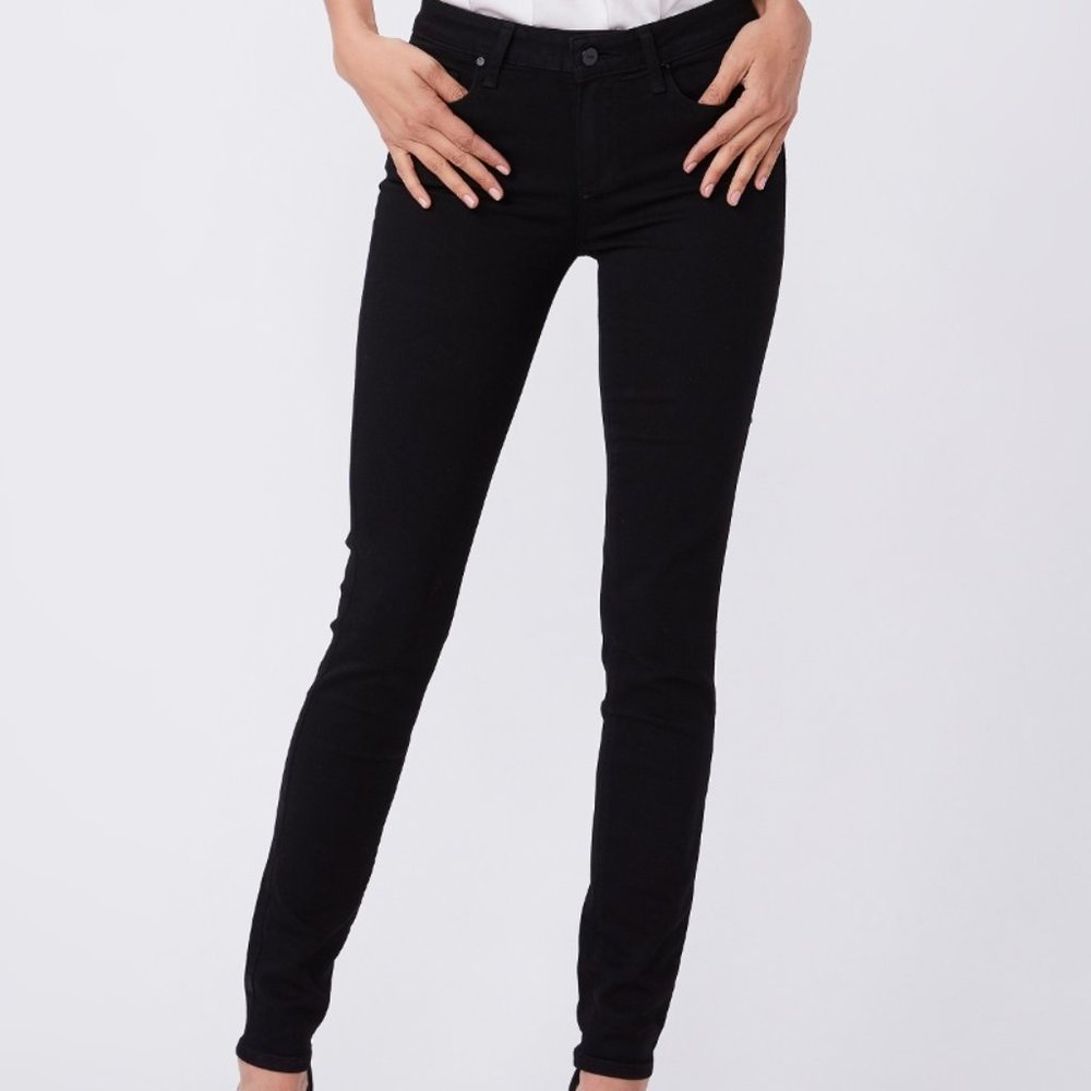 Paige Verdugo Ultra Skinny - Black Shadow